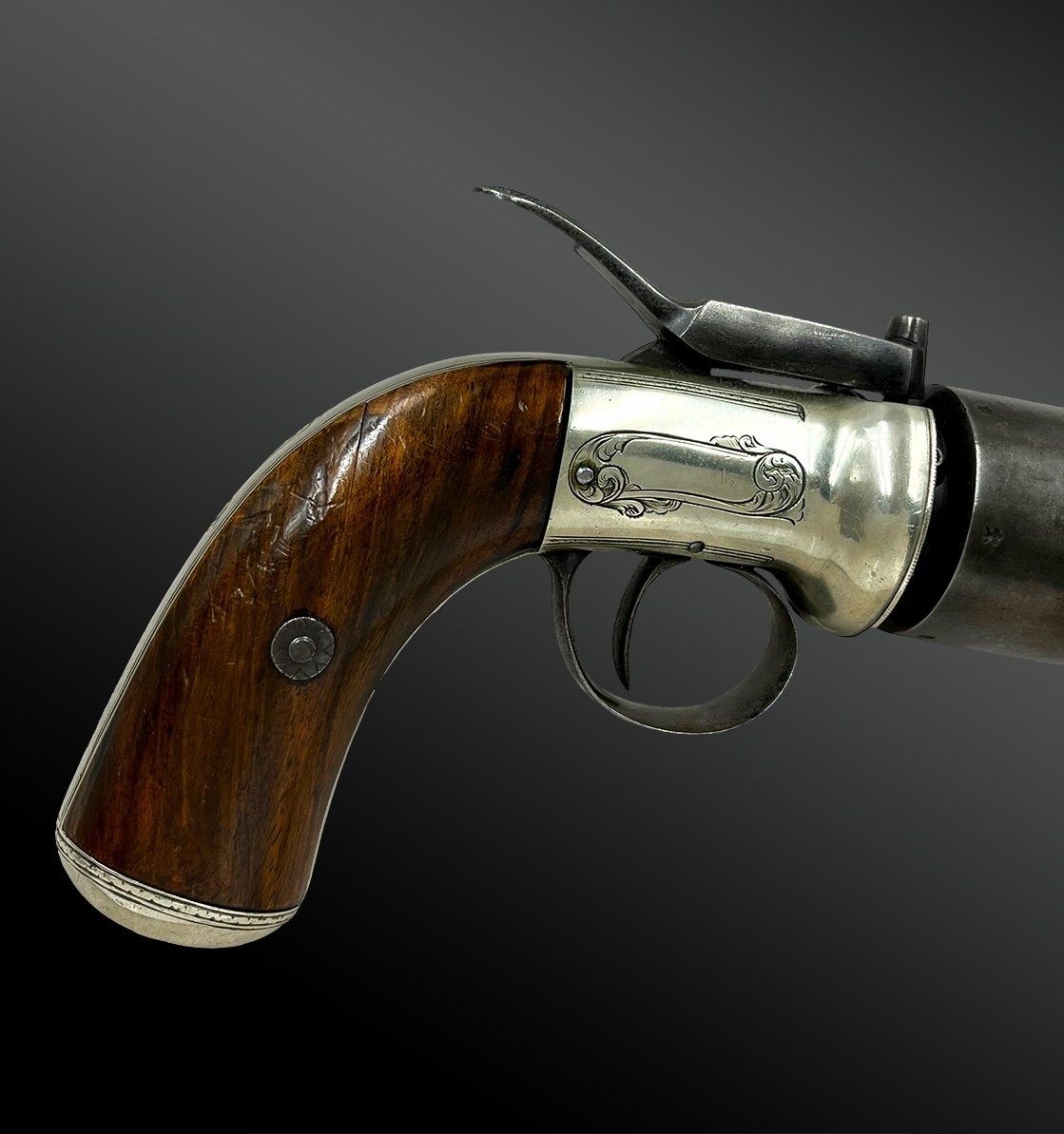 System Revolver Tk Baker Model 1852 - London, United Kingdom - XIXth Century-photo-3