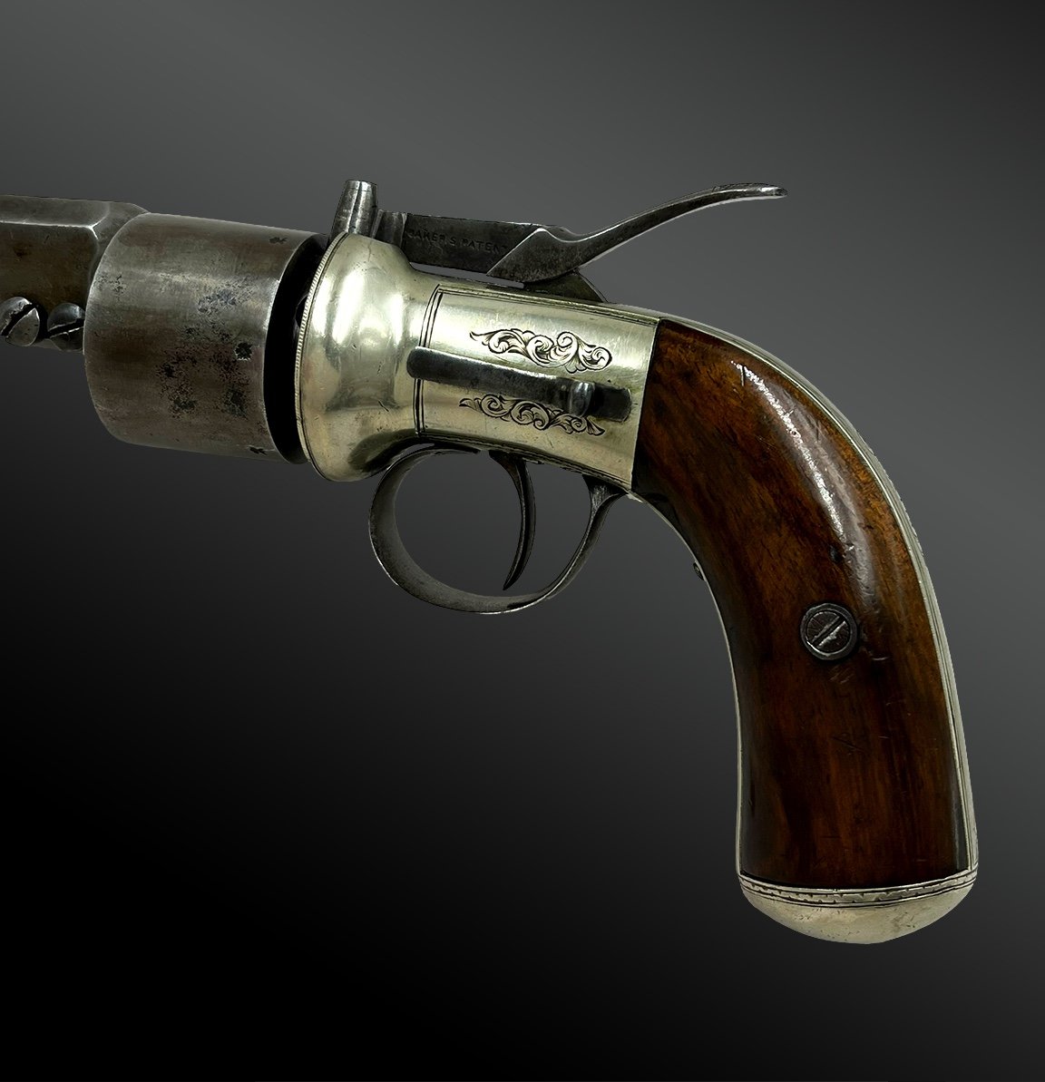 System Revolver Tk Baker Model 1852 - London, United Kingdom - XIXth Century-photo-1
