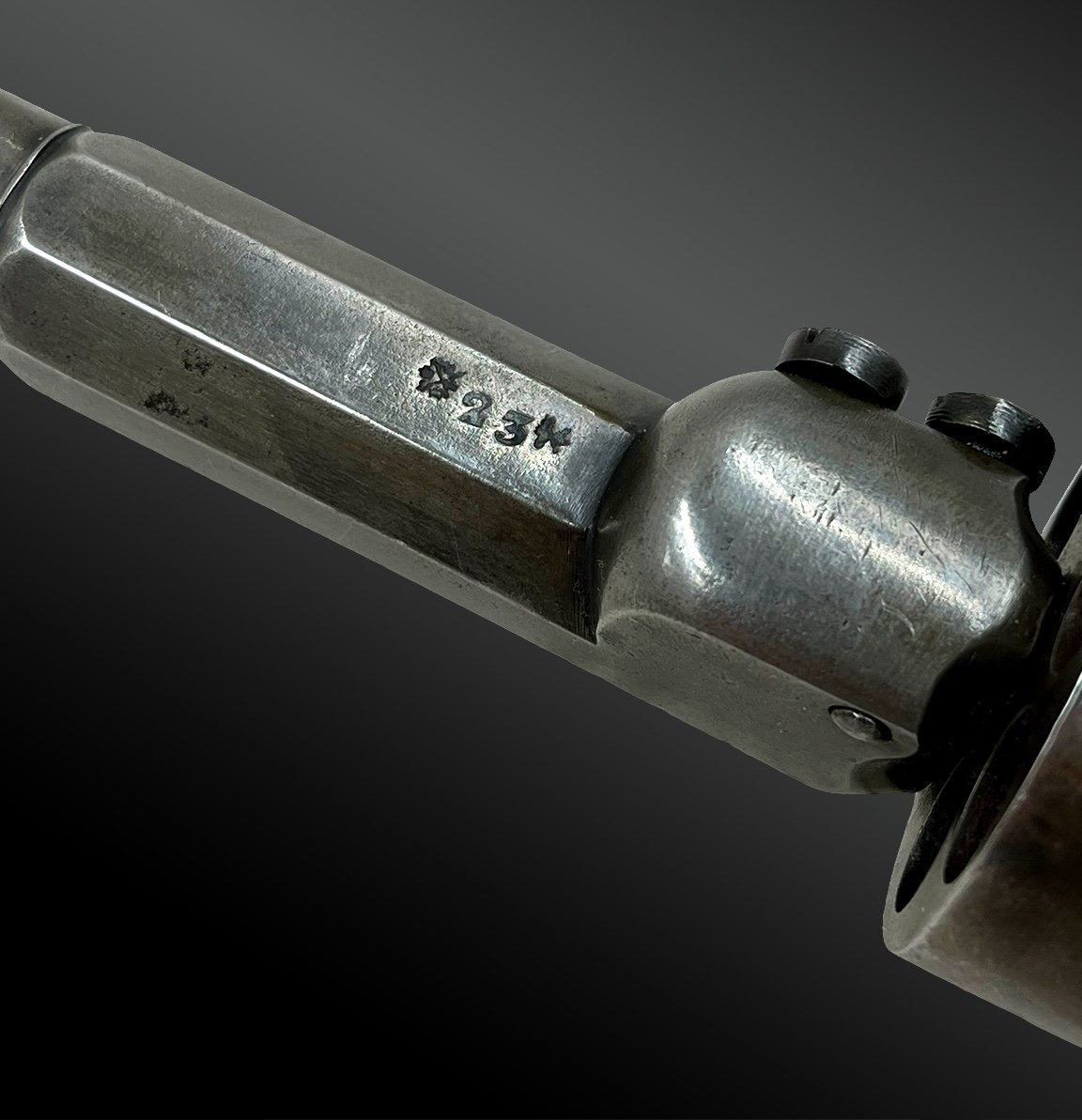 System Revolver Tk Baker Model 1852 - London, United Kingdom - XIXth Century-photo-2