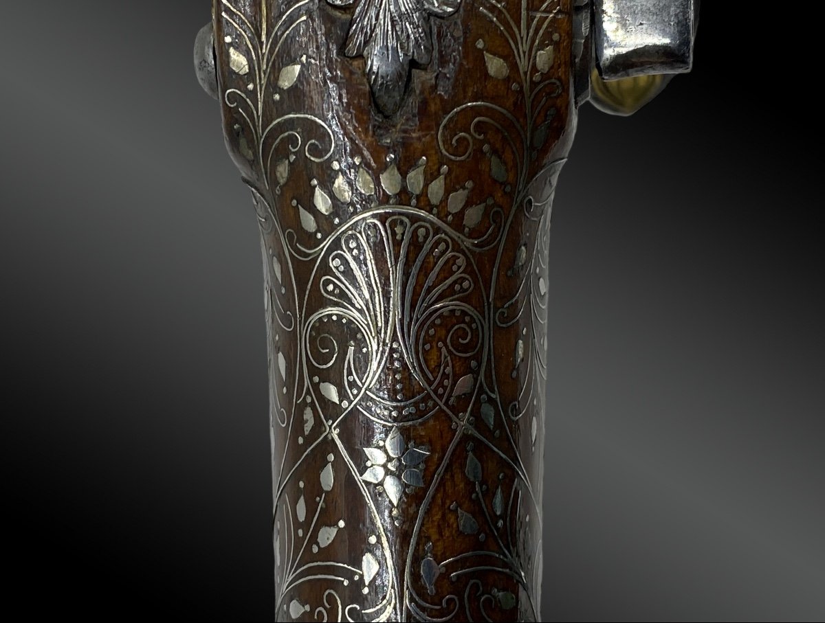 Large Luxury Flintlock Pistol, For The Ottoman Market. France, XIXth-photo-3