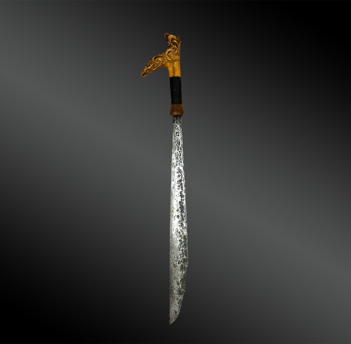 Epee Mandau pour enfant - Culture Dayak, île De Bornéo, Indonésie - Première Moitié Du XXème Siècle-photo-4