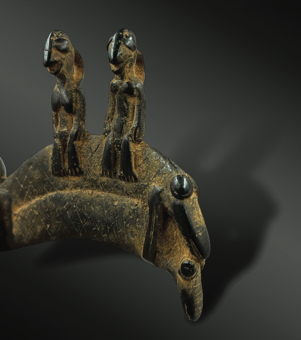 Pendentif Debira - Culture Gan, Burkina Faso - XIXème Siècle-photo-2