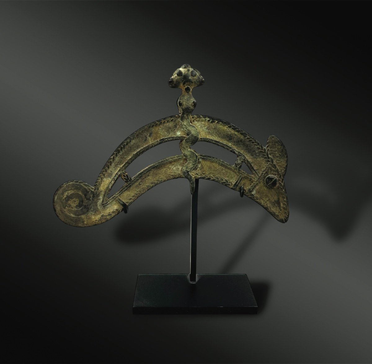 Large Debira Pendant - Gan Culture, Burkina Faso - 19th Century