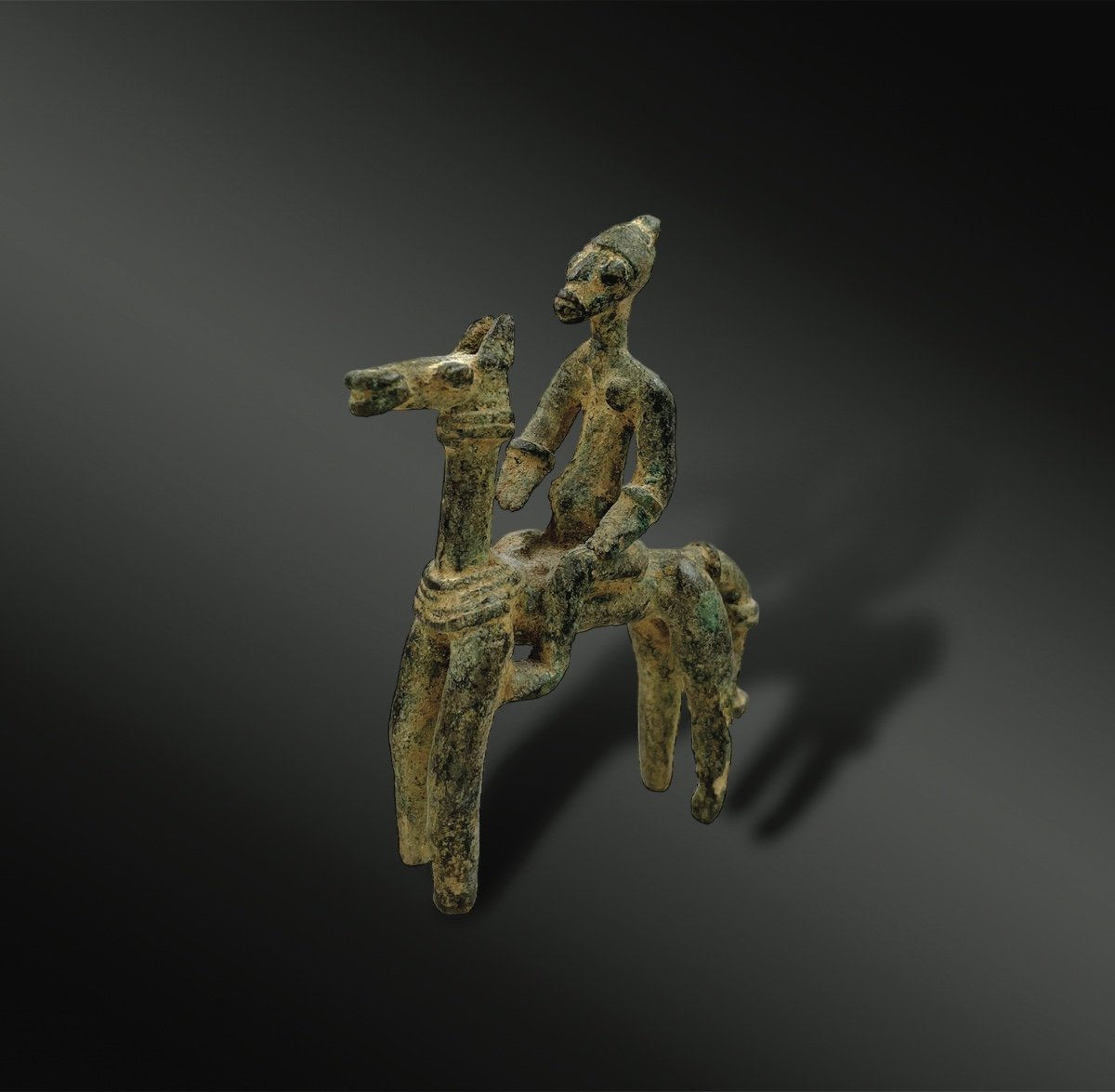 Statuette Figurant Un Cavalier - Culture Dogon, Mali - XIXème Siècle Ou Antérieur