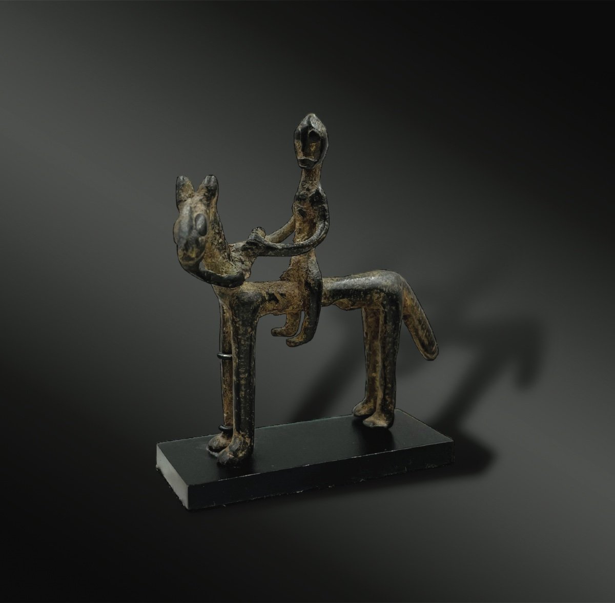 Statuette Figuring A Rider - Dogon Culture, Mali - 19th Century Or Earlier