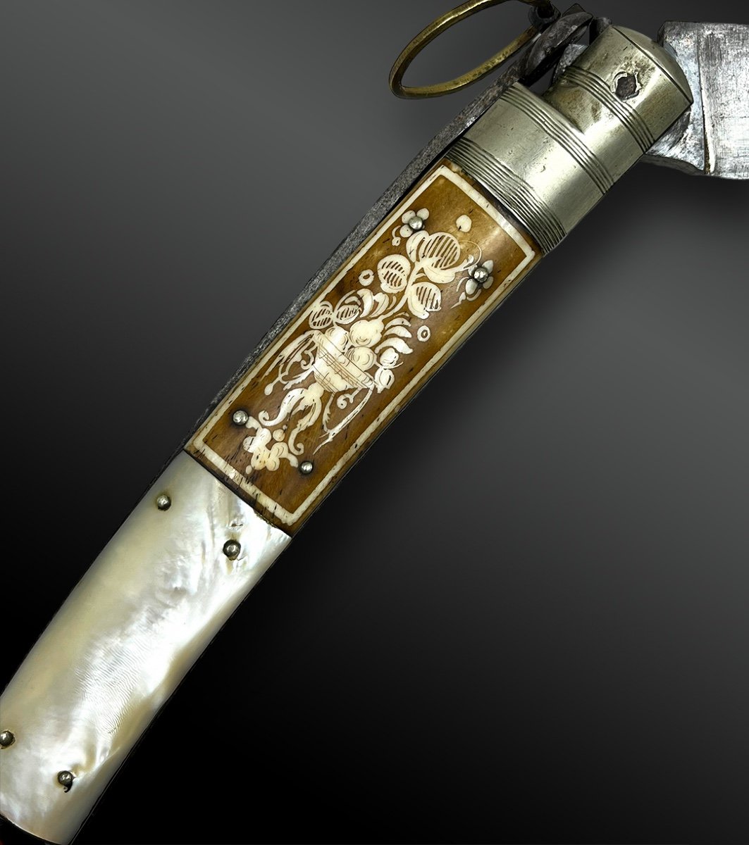 Chatellerault Type Closing Knife - France - 19th Century-photo-4
