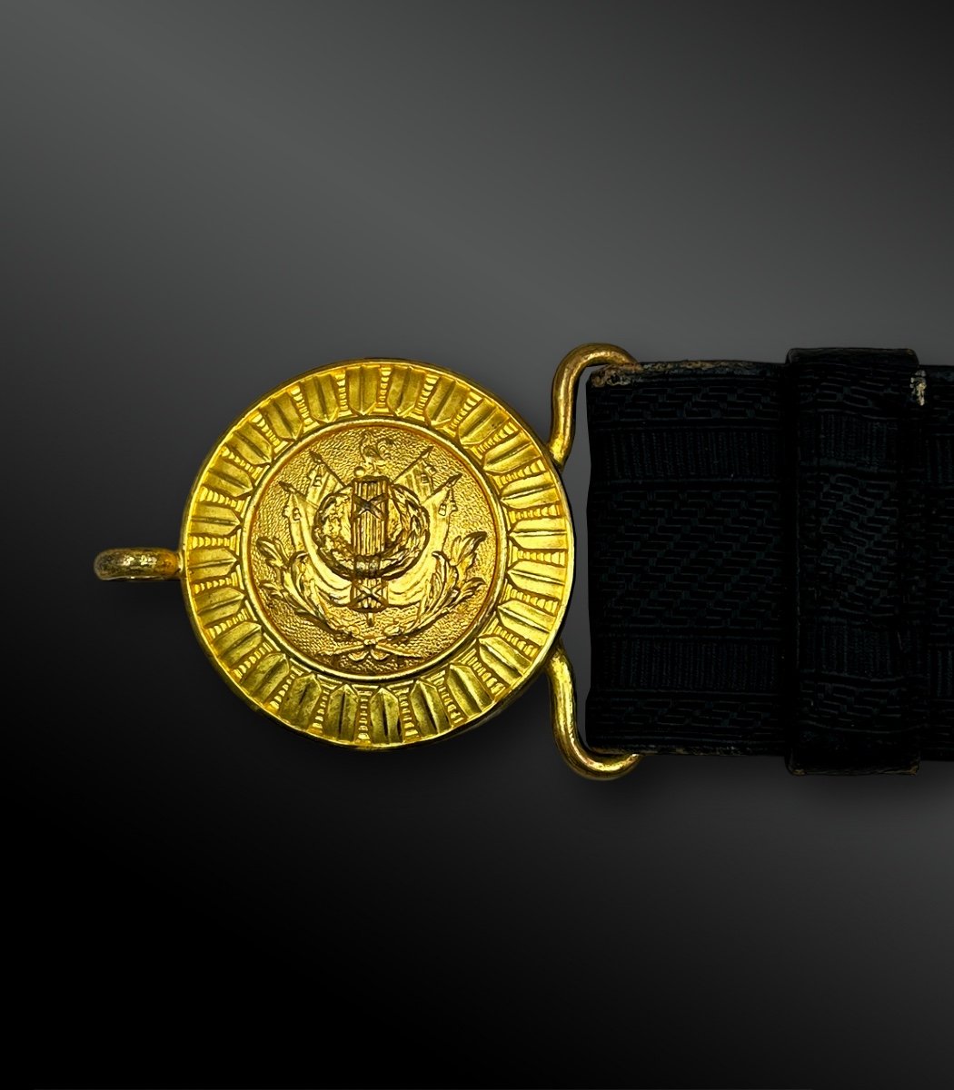 Stewardship Officer's Belt - France - 19th Century