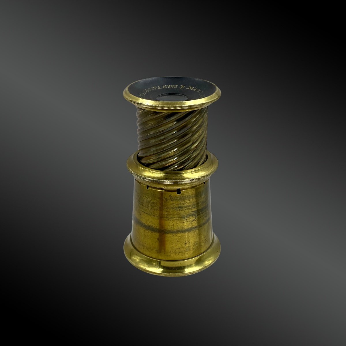 Telescopic Optic Signed E. Mazot France Late 19th Century