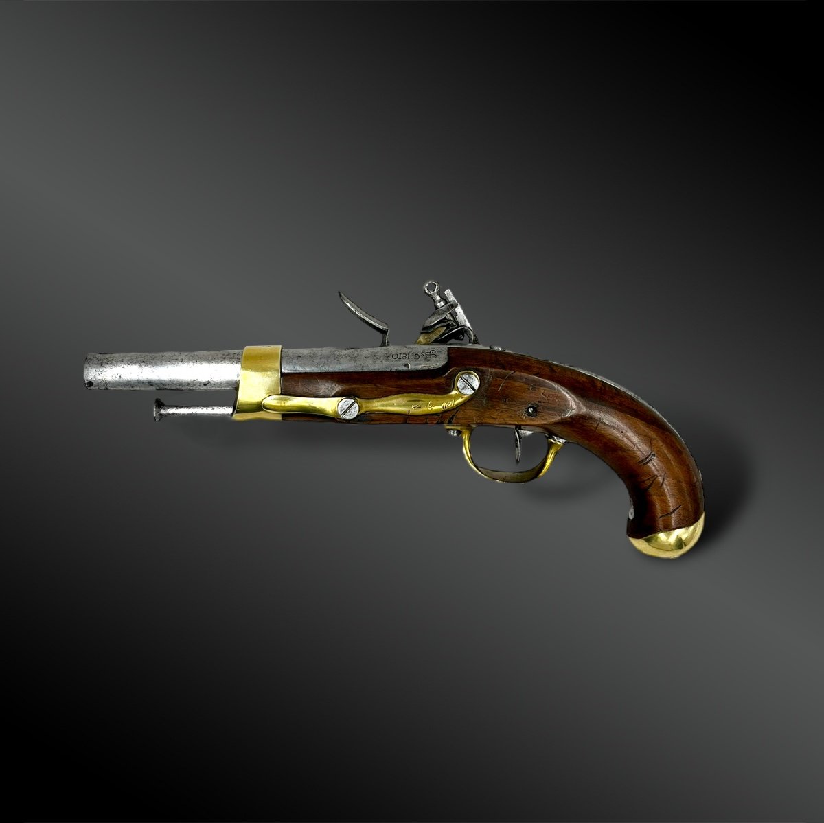 Cavalry Pistol Model Year XIII - France - 1810-photo-6