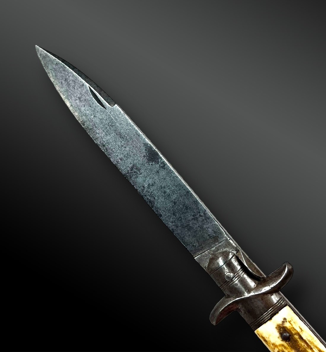 Châtellerault Type Folding Knife - France - 19th Century-photo-2