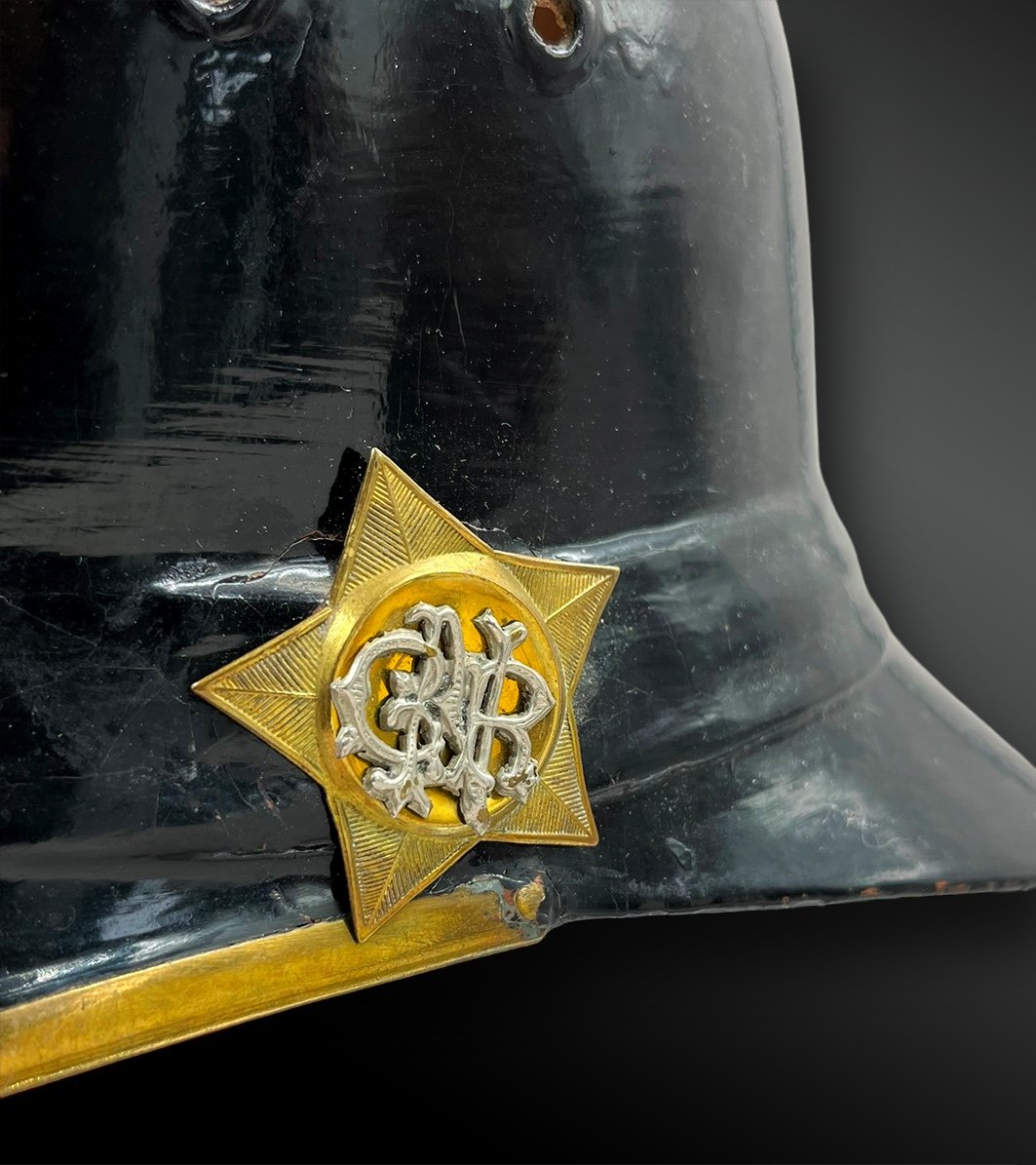 Casque Du Régiment D’infanterie De La Garde Nationale Républicaine - Portugal - XIXème Siècle-photo-3