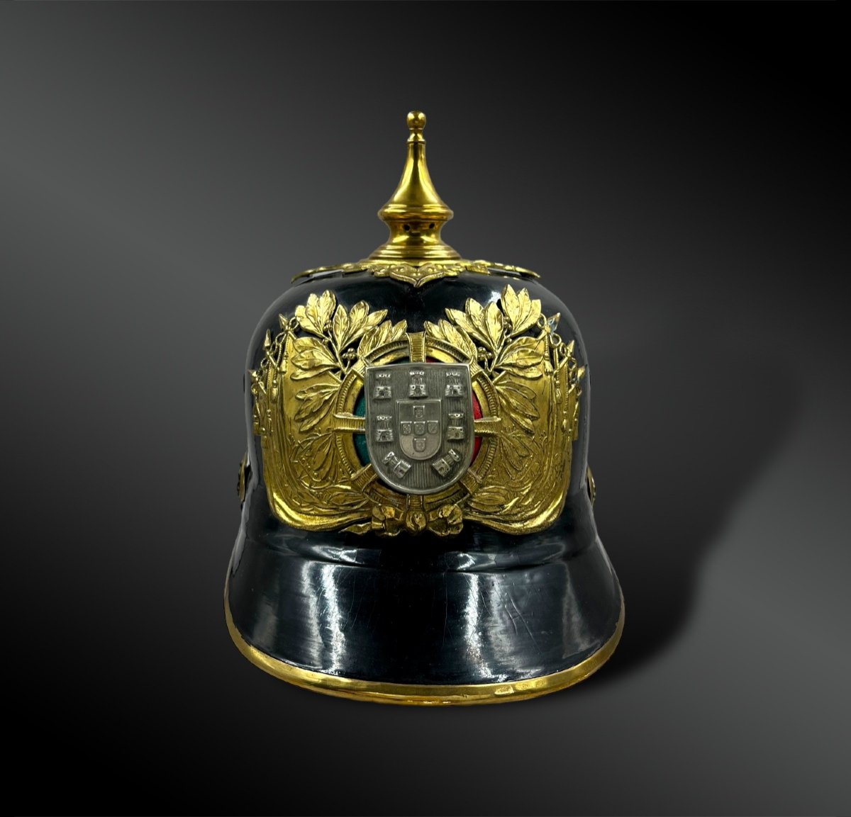 Casque Du Régiment D’infanterie De La Garde Nationale Républicaine - Portugal - XIXème Siècle