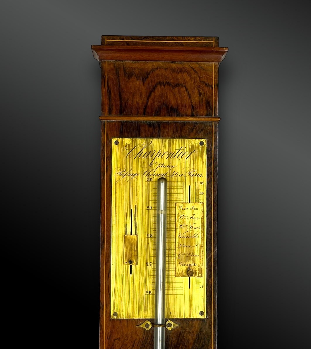 Barometer Thermometer - France - 19th Century -photo-2