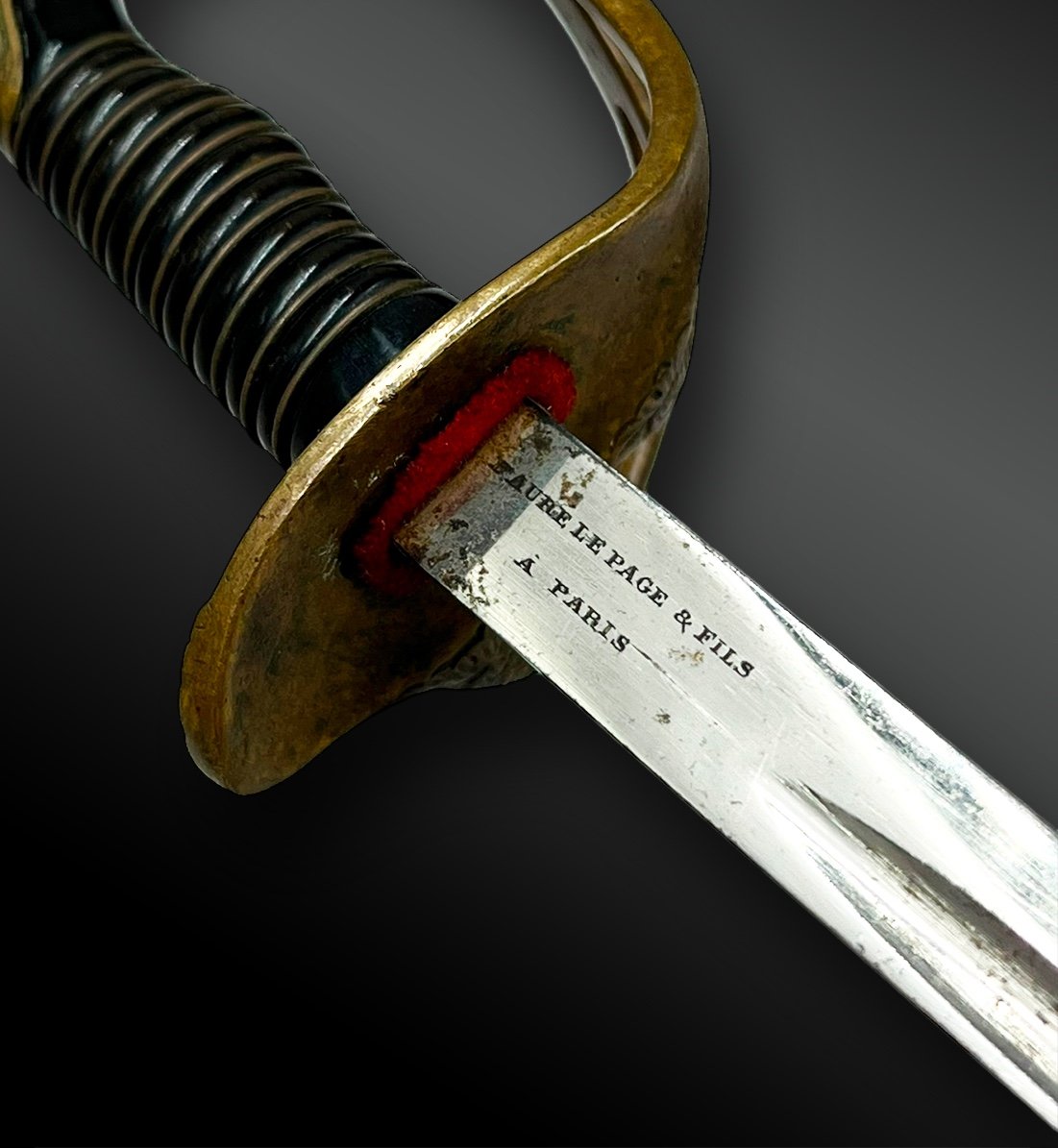 Miniature Cavalry Saber, Model 1882 Letter Opener Or Paper Opener - France, 19th Century -photo-2