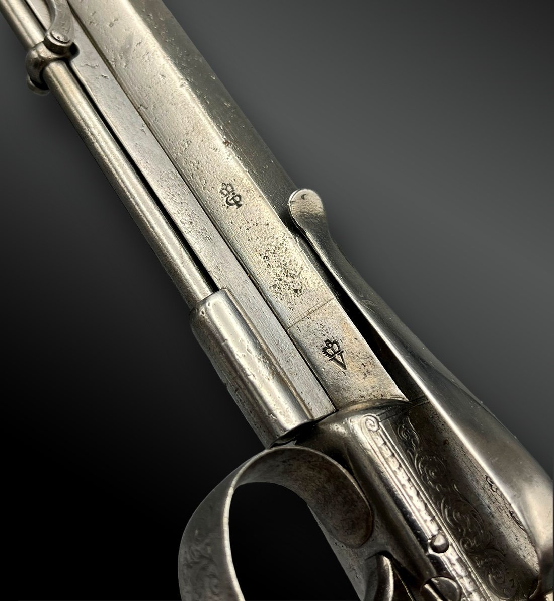 Paire De Pistolets Signée Thatam London - Londres, Royaume-uni - XIXème Siècle-photo-1