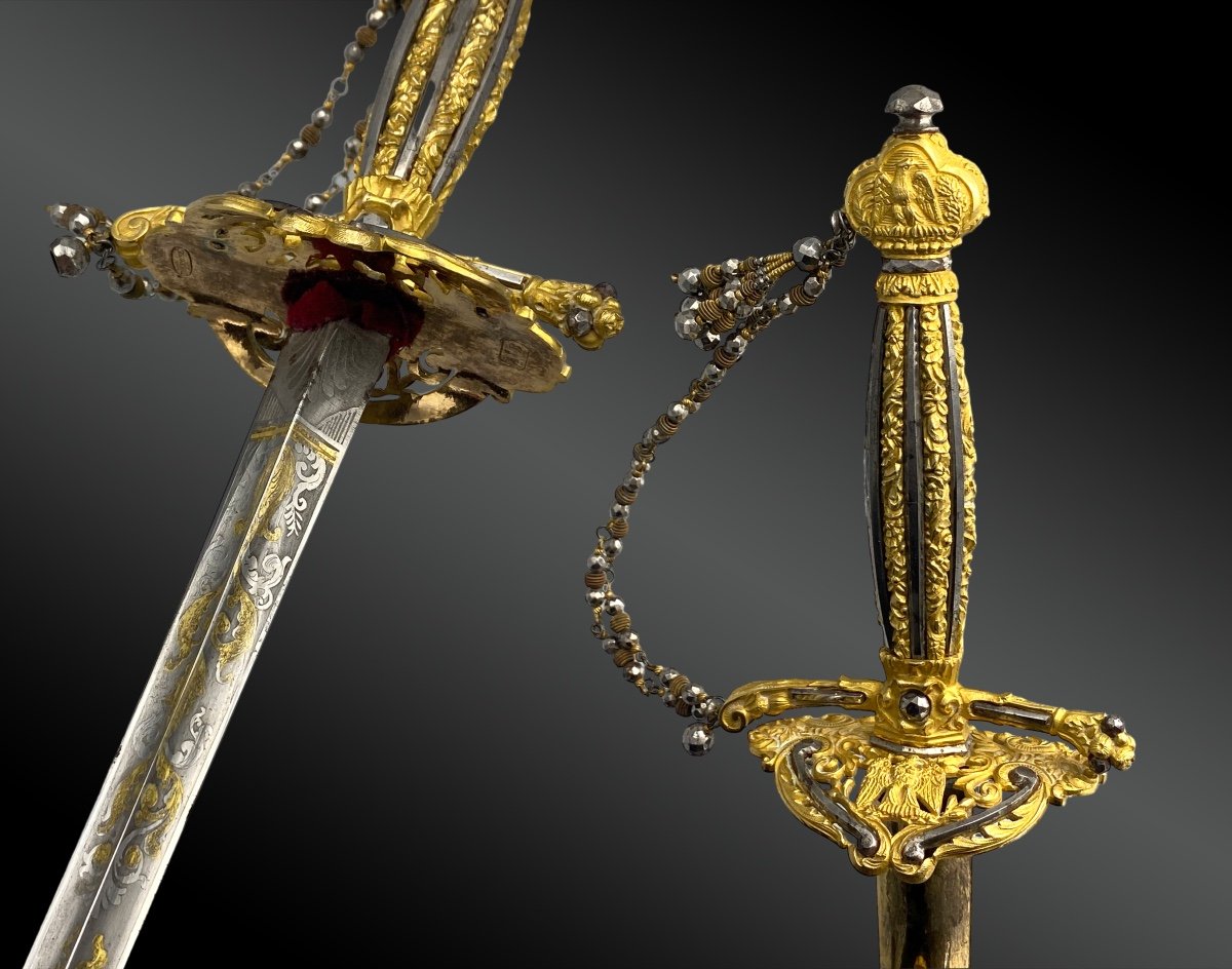 épée Dite De Magistrat France, Second Empire-photo-2