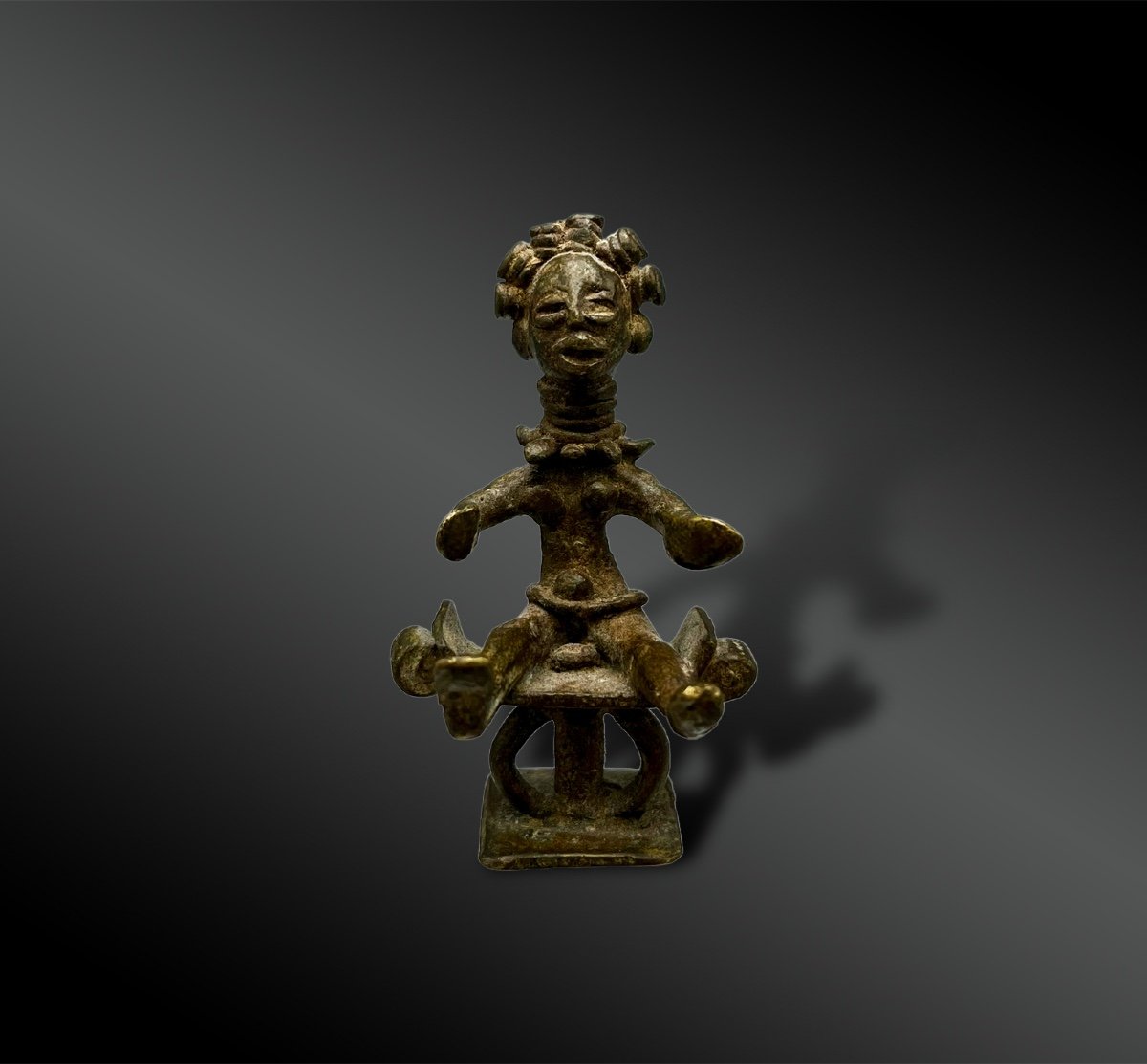 Statuette Depicting A Female Character - Niger Valley - Circa 1900 