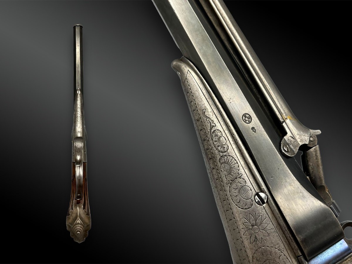 Pistolet à Système Colette - Liège, Belgique - XIXème Siècle-photo-2