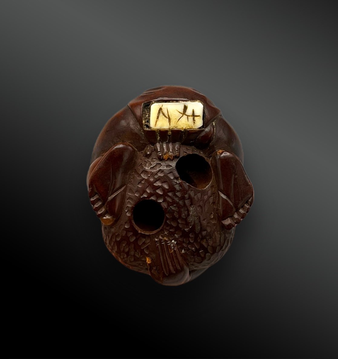 Netsuke Signé Takeyuki - Japon - Période Edo (1615 - 1868)-photo-2