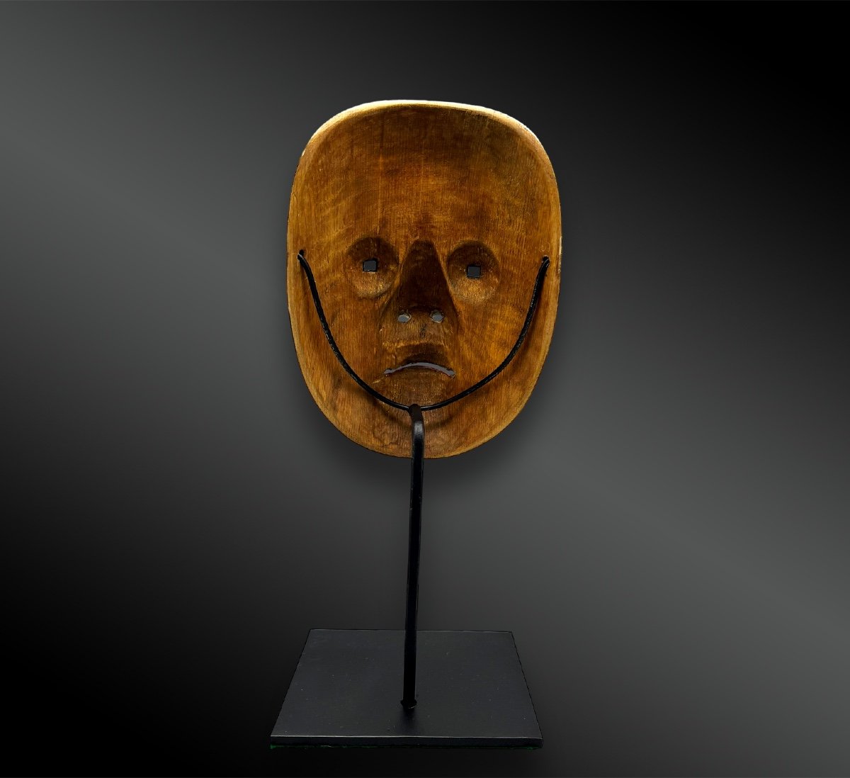 Dōji Mask From The Noh Theater - Japan - Shōwa Period (1868-1945) - 1937-photo-4