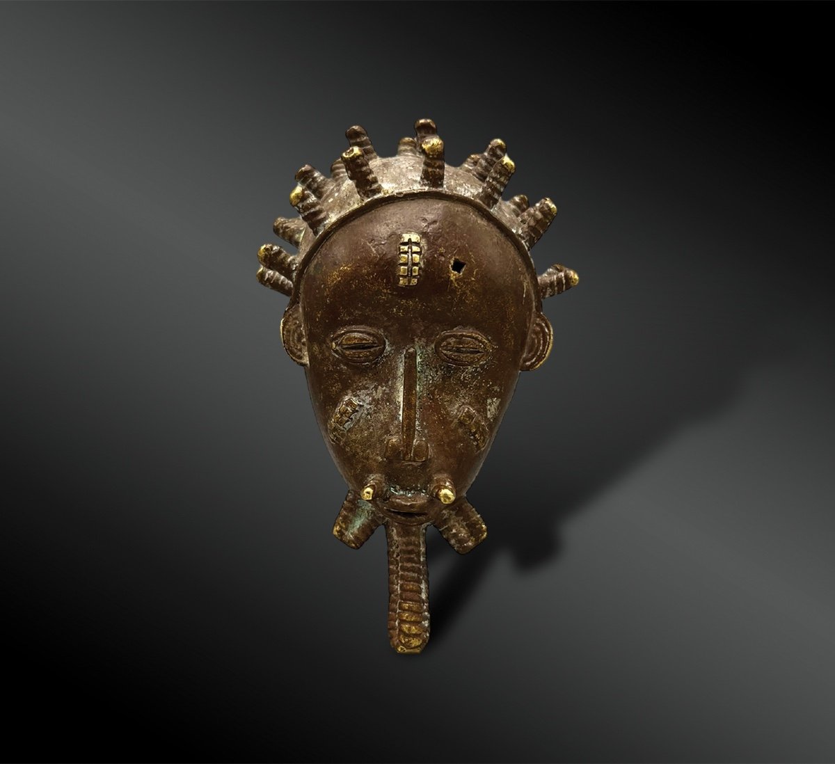 Masquette Portrait - Baoulé Culture, Ivory Coast - 19th Century