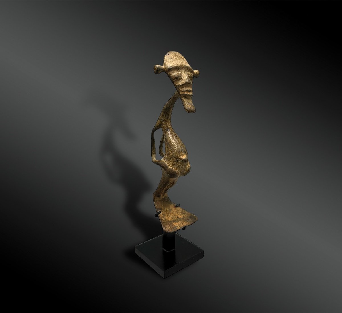 Statuette Anthropomorphe - Culture Kulango, Côte D’ivoire Et Ghana - Vers 1900