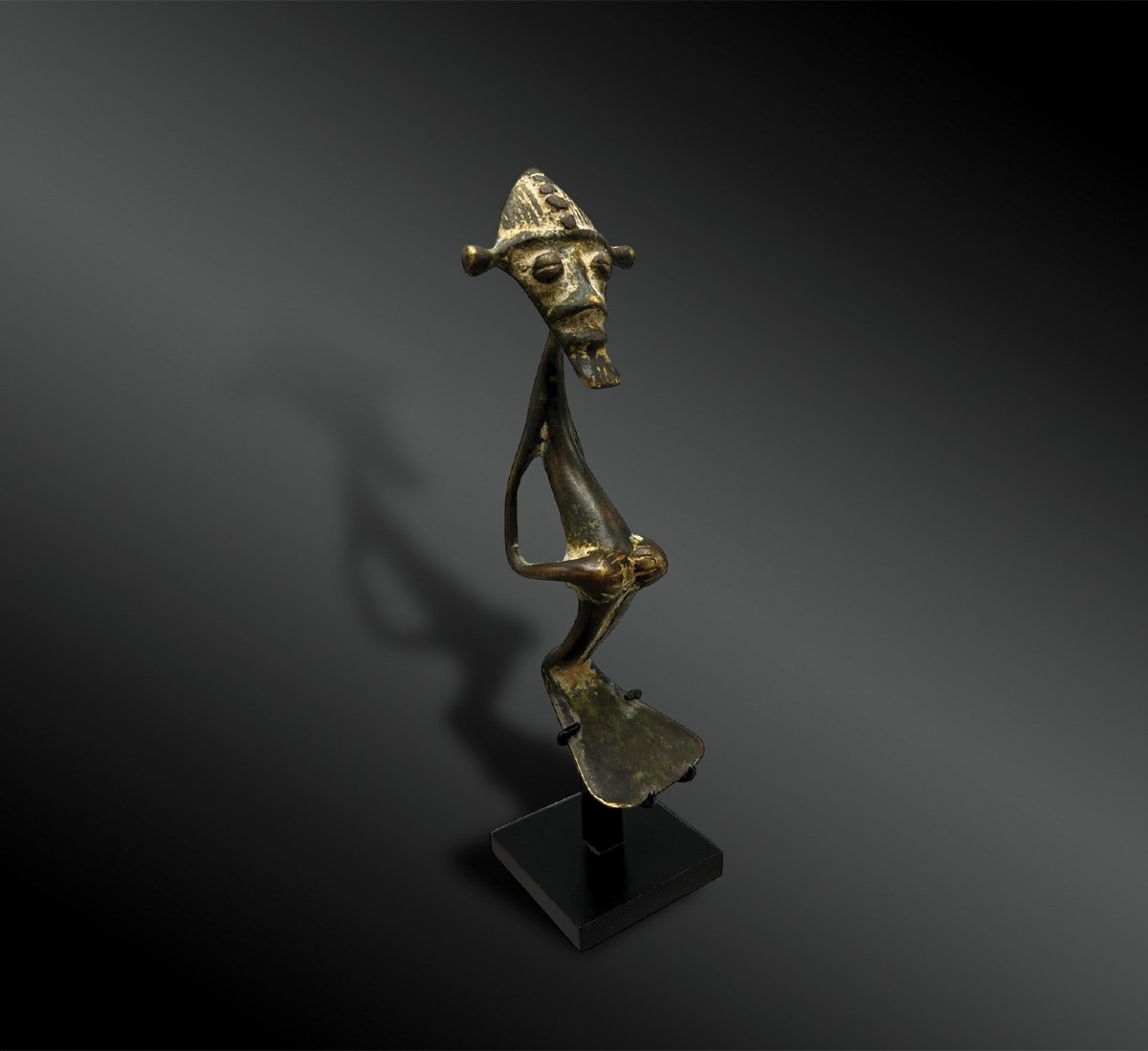 Statuette Anthropomorphe - Culture Kulango, Côte D’ivoire Et Ghana - Vers 1900
