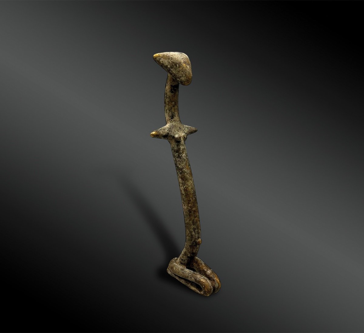 Genie Statuette - Kulango Culture, Ivory Coast - 19th Century Or Earlier