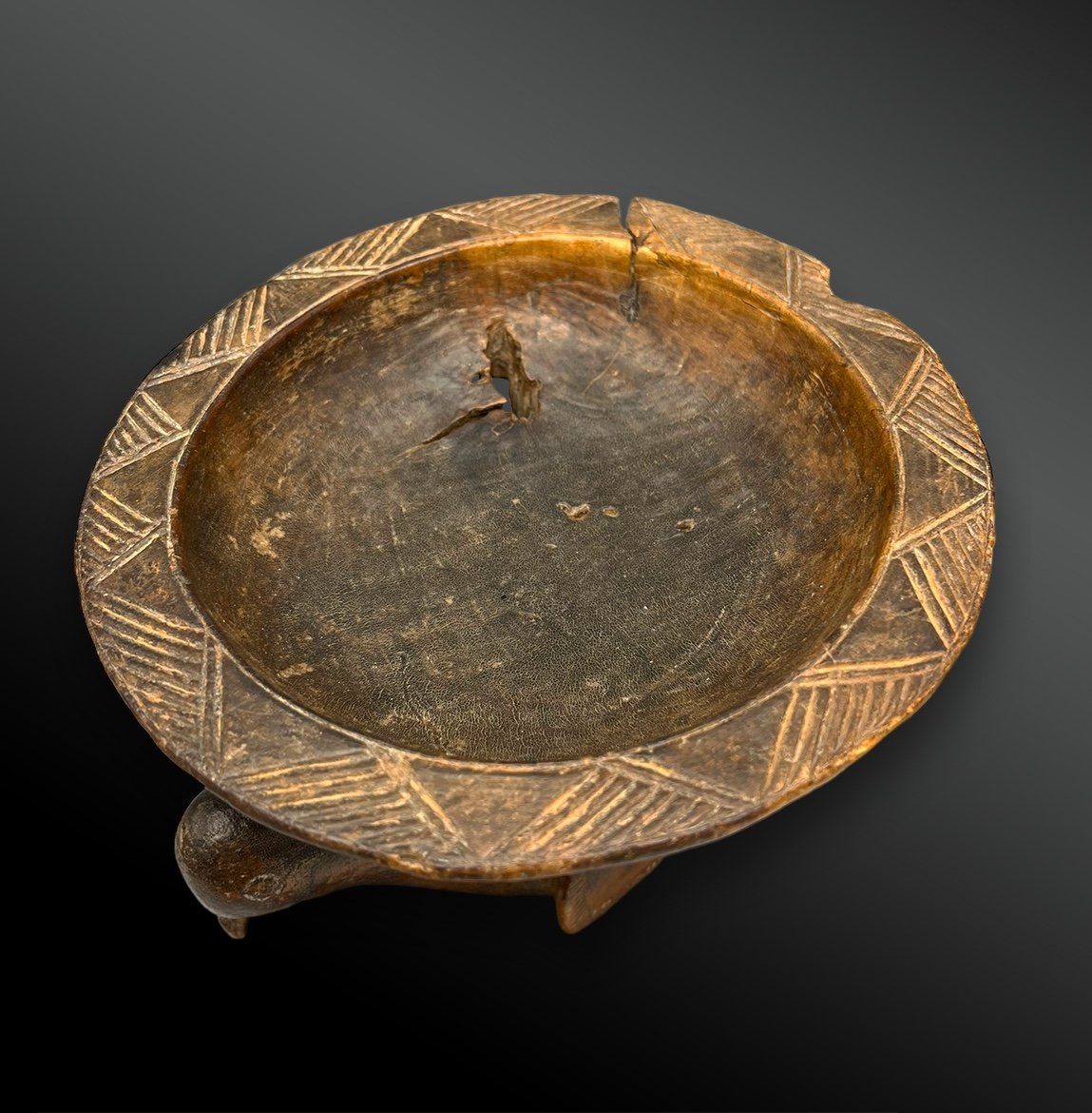 Coupe De Divination Agere Ifa - Culture Yoruba, Royaume D’oyo, Nigéria - XIXème Siècle -photo-3