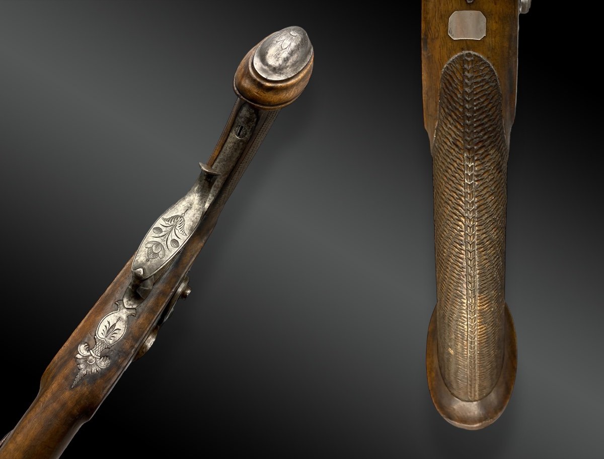 Pair Of Percussion Pistols Signed Lepage In Paris France - 19th Century-photo-2