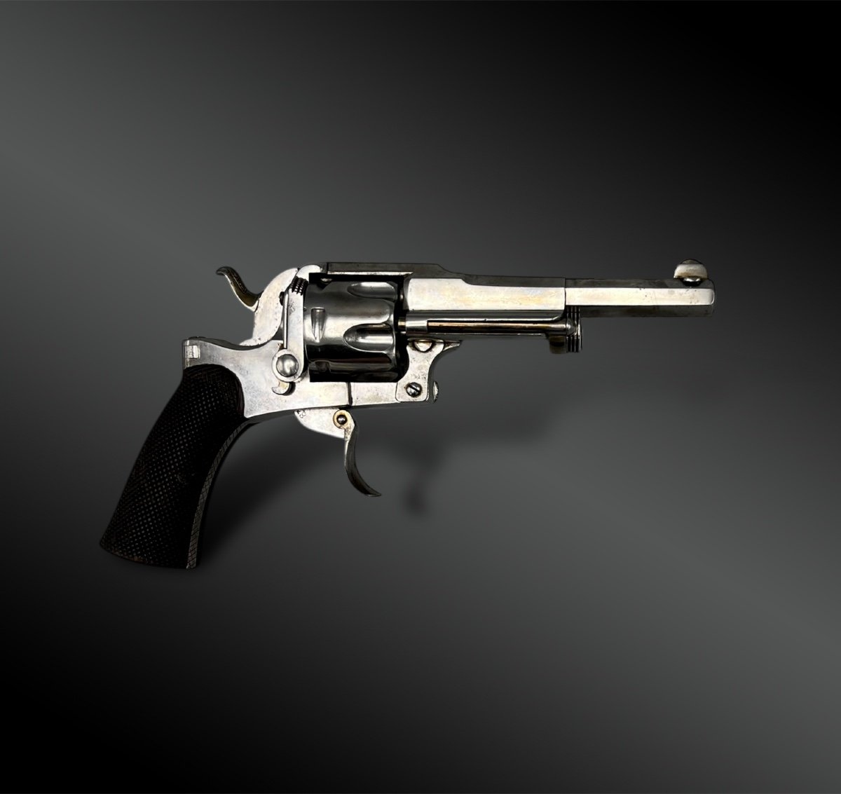 Revolver Fagnus Maquaire - France - XIXème Siècle-photo-3