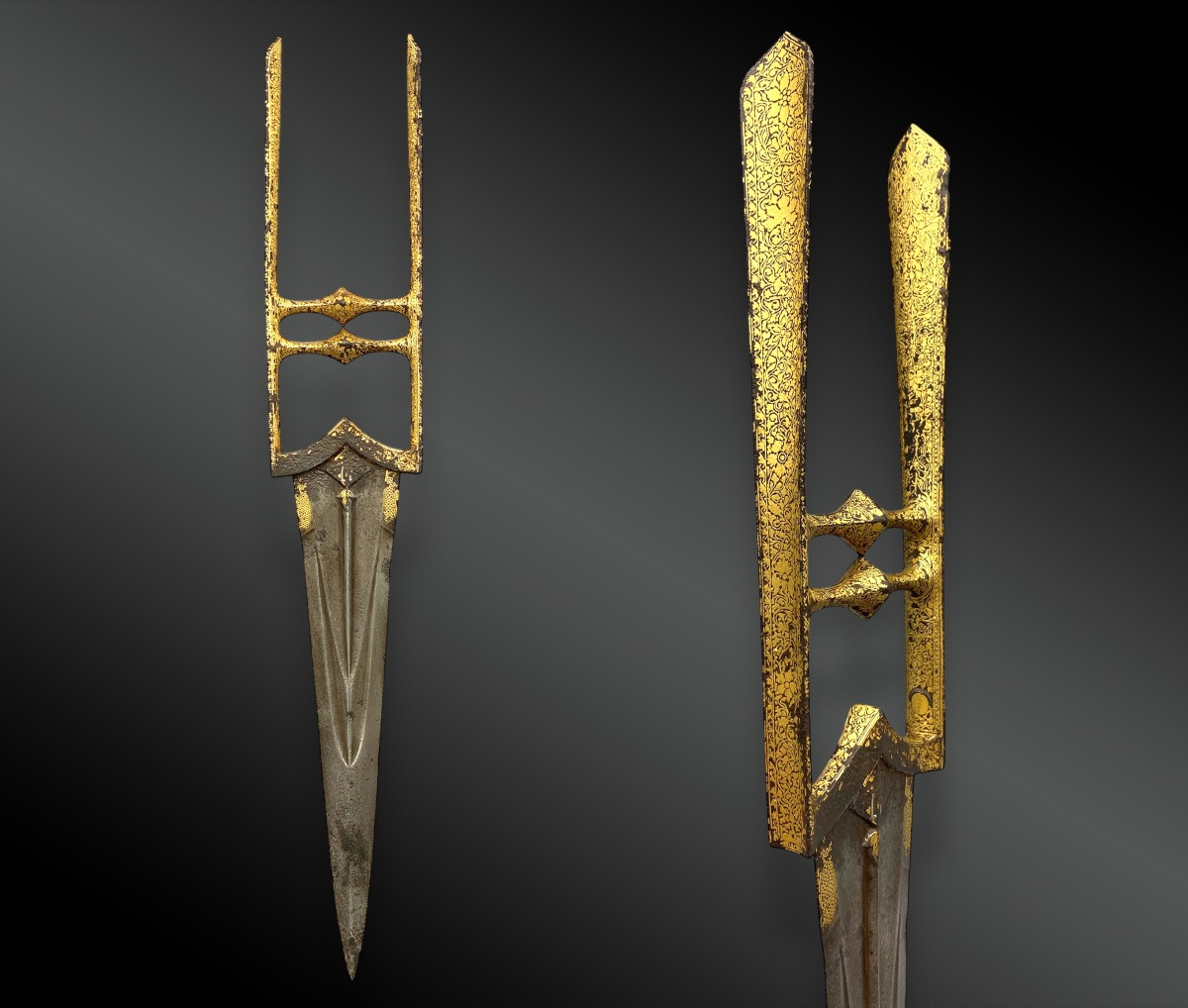 Dagger Called Katar Jamadhar Mughal Empire, India, Early 19th Century-photo-2
