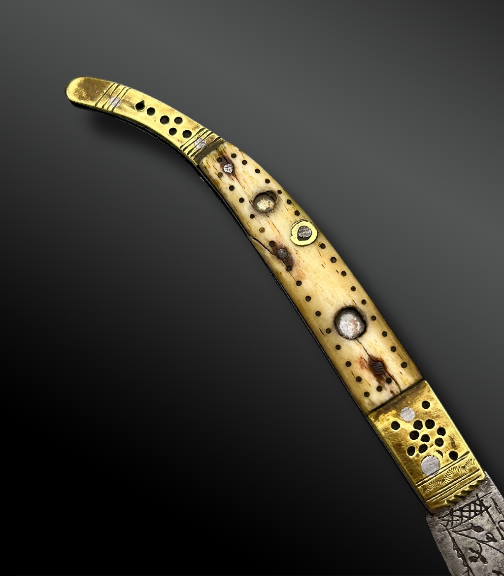 Couteau Pliant Appelé Navaja - Espagne - XIXème Siècle-photo-2