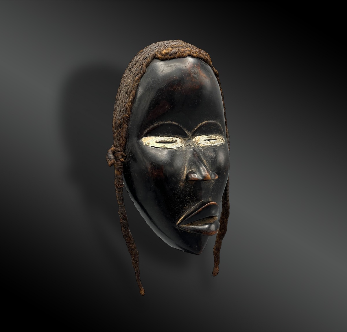 Masque Anthropomorphe Appelé Tangagle-culture Dan, Côte d'Ivoire -premier Quart Du XXème Siècle-photo-2