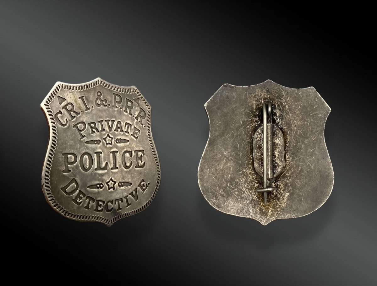 Sheriff Badge "police" Private Detective United States, Circa 1900-photo-2