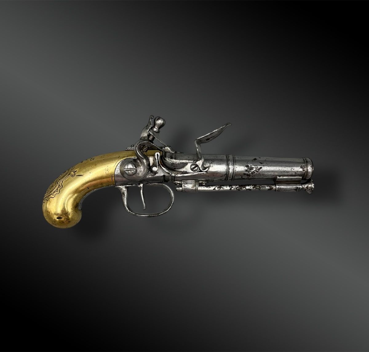 Pistolet à Coffre - Maastricht, Pays-bas - XIXème Siècle