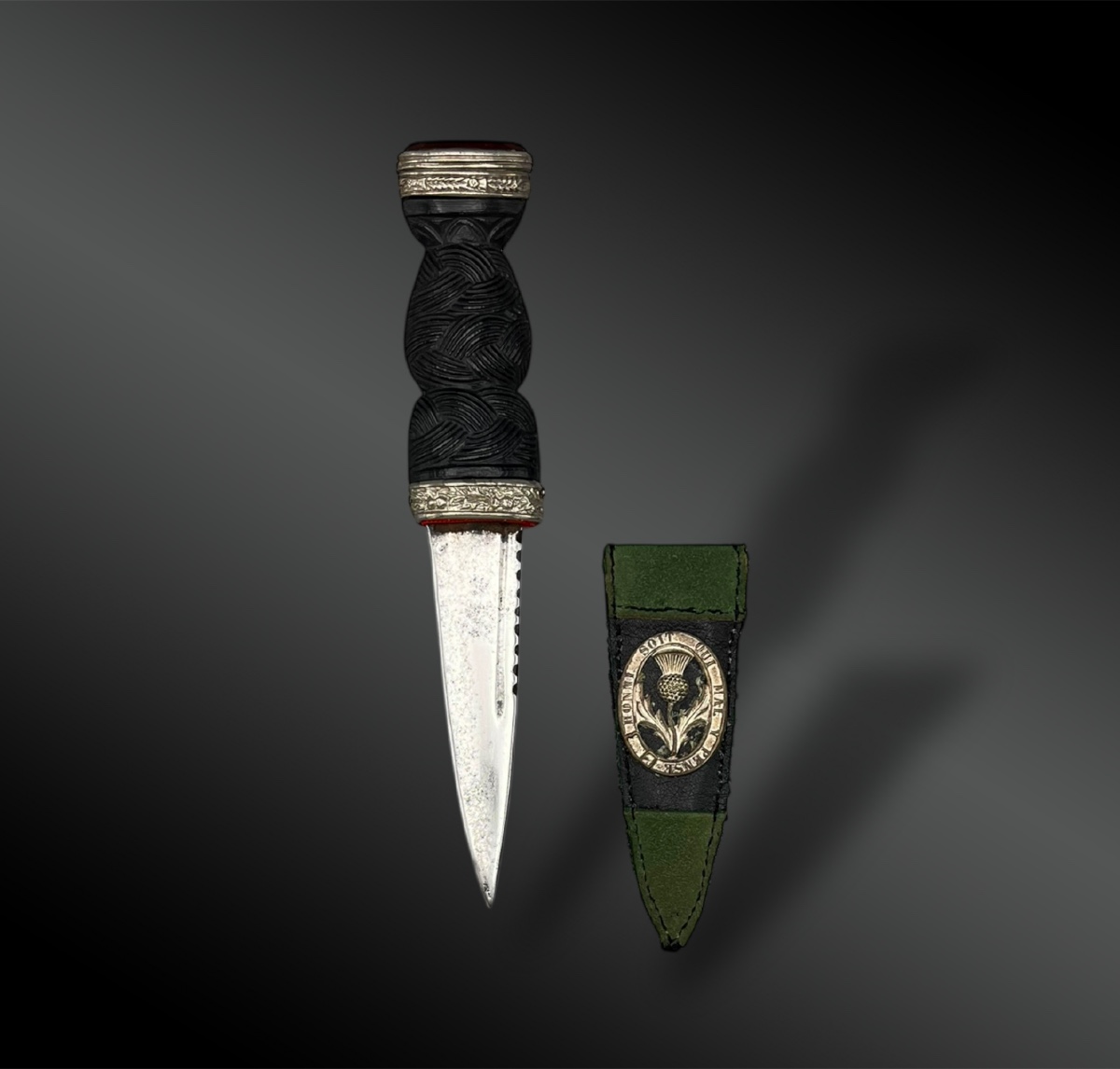 Knife Called Sgian Dubh - Scotland - Early 20th Century