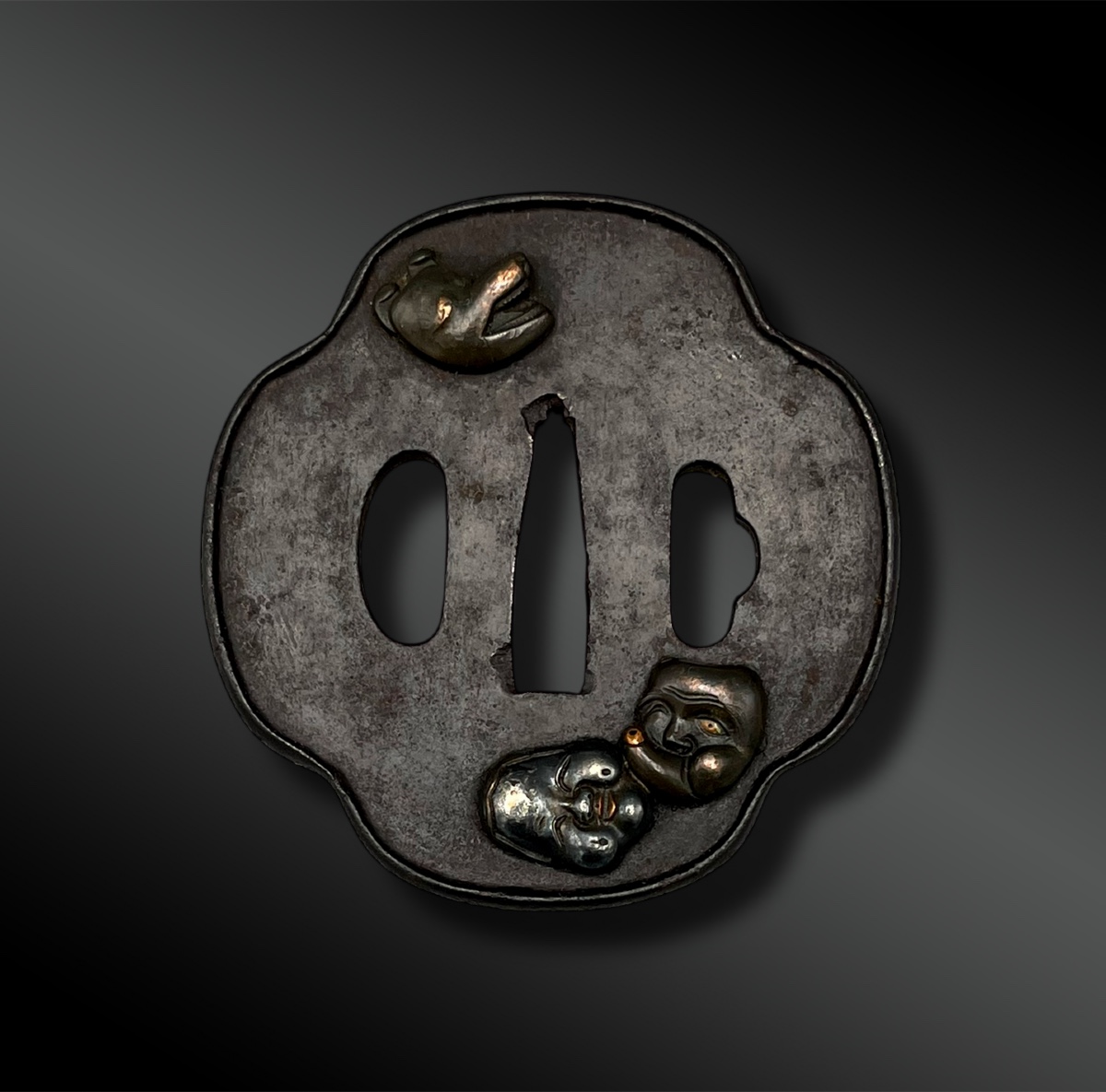 Tsuba Mokko Gata - Japon - Période Edo (1603-1868)