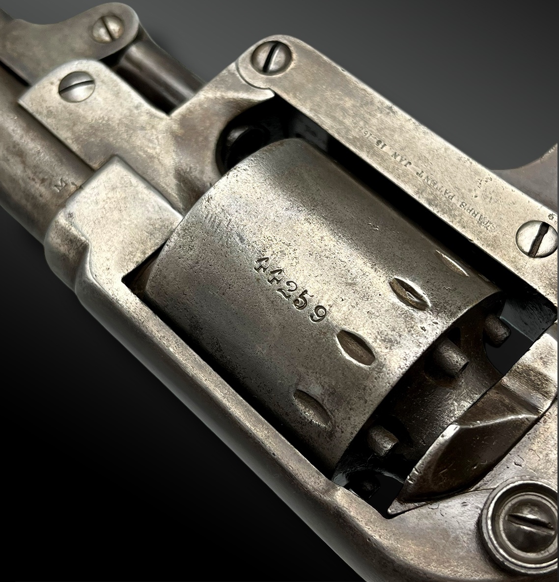 REVOLVER Starr 1863 Army - New-York , Etats-Unis - 1863-1865-photo-4