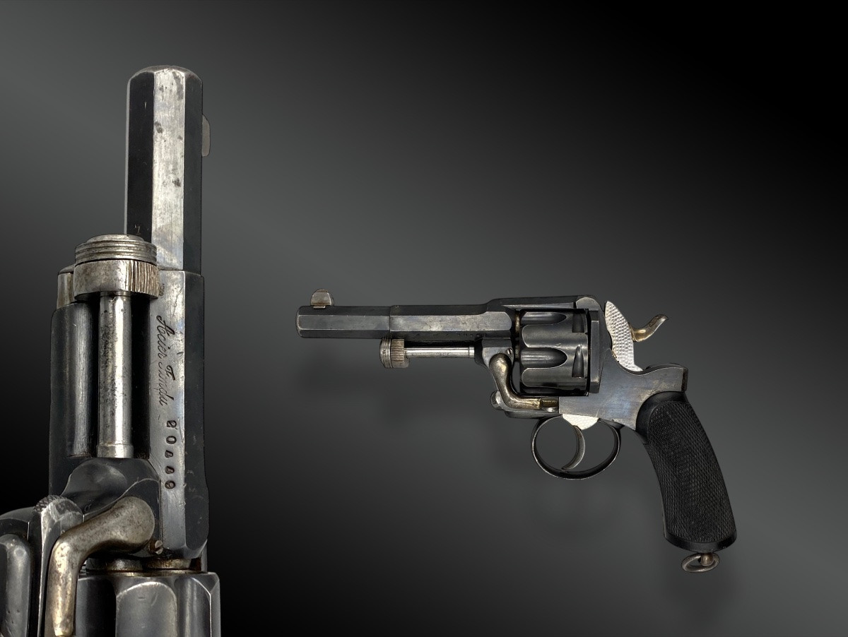 REVOLVER FAGNUS MAQUAIRE, modèle 1875 Belgique - XIXème siècle-photo-2