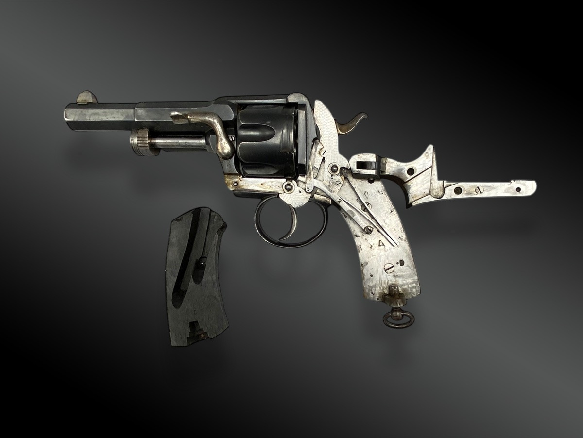 REVOLVER FAGNUS MAQUAIRE, modèle 1875 Belgique - XIXème siècle-photo-3