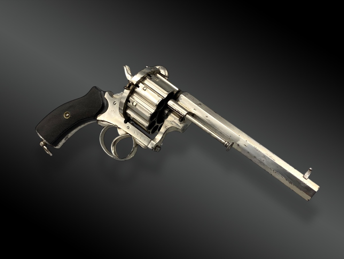 Revolver à 10 coups, système Lefaucheux Belgique, vers 1865