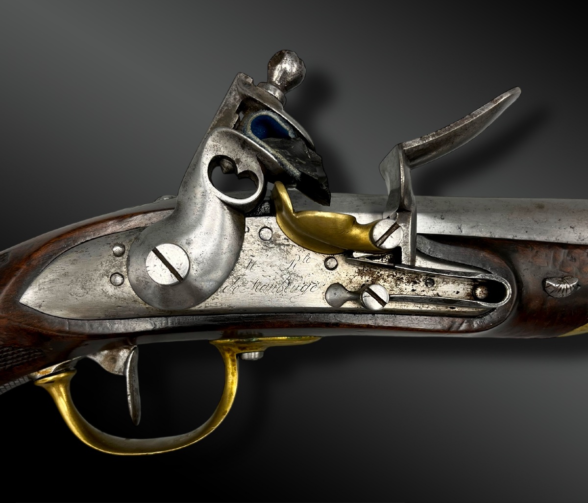 PISTOLET d’officier modèle 1816 - France - XIXème siècle-photo-2