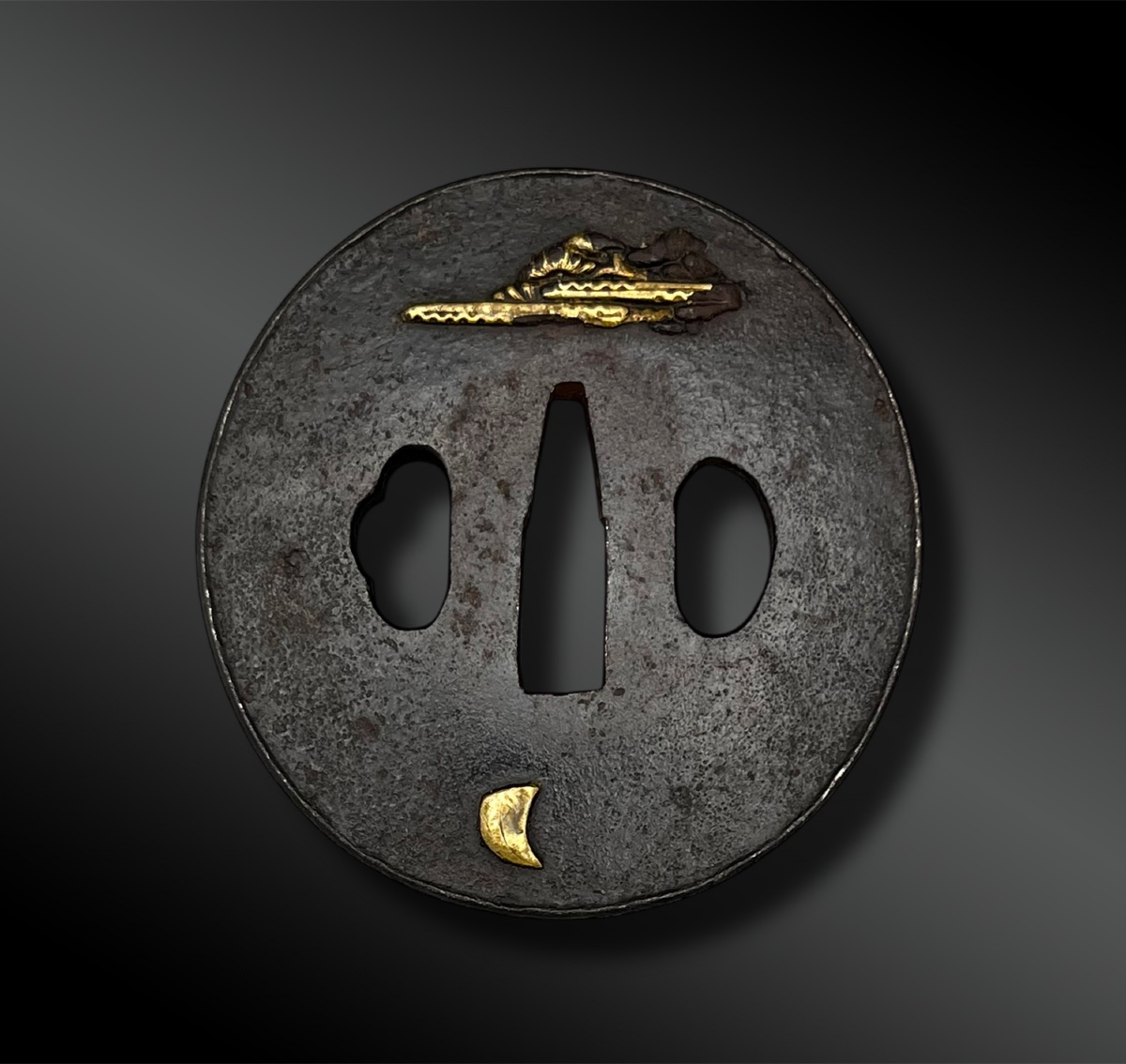 Tsuba No Maru Gata - Japan - Edo Period (1603-1868)-photo-3