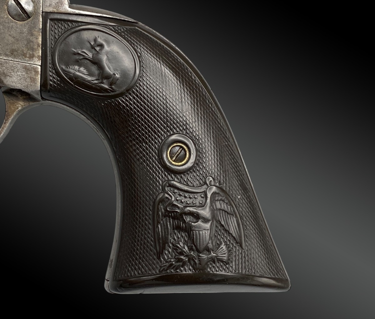 REVOLVER COLT SINGLE ACTION ARMY dit « PEACEMEAKER»  États-Unis, fabrication de 1891-photo-2