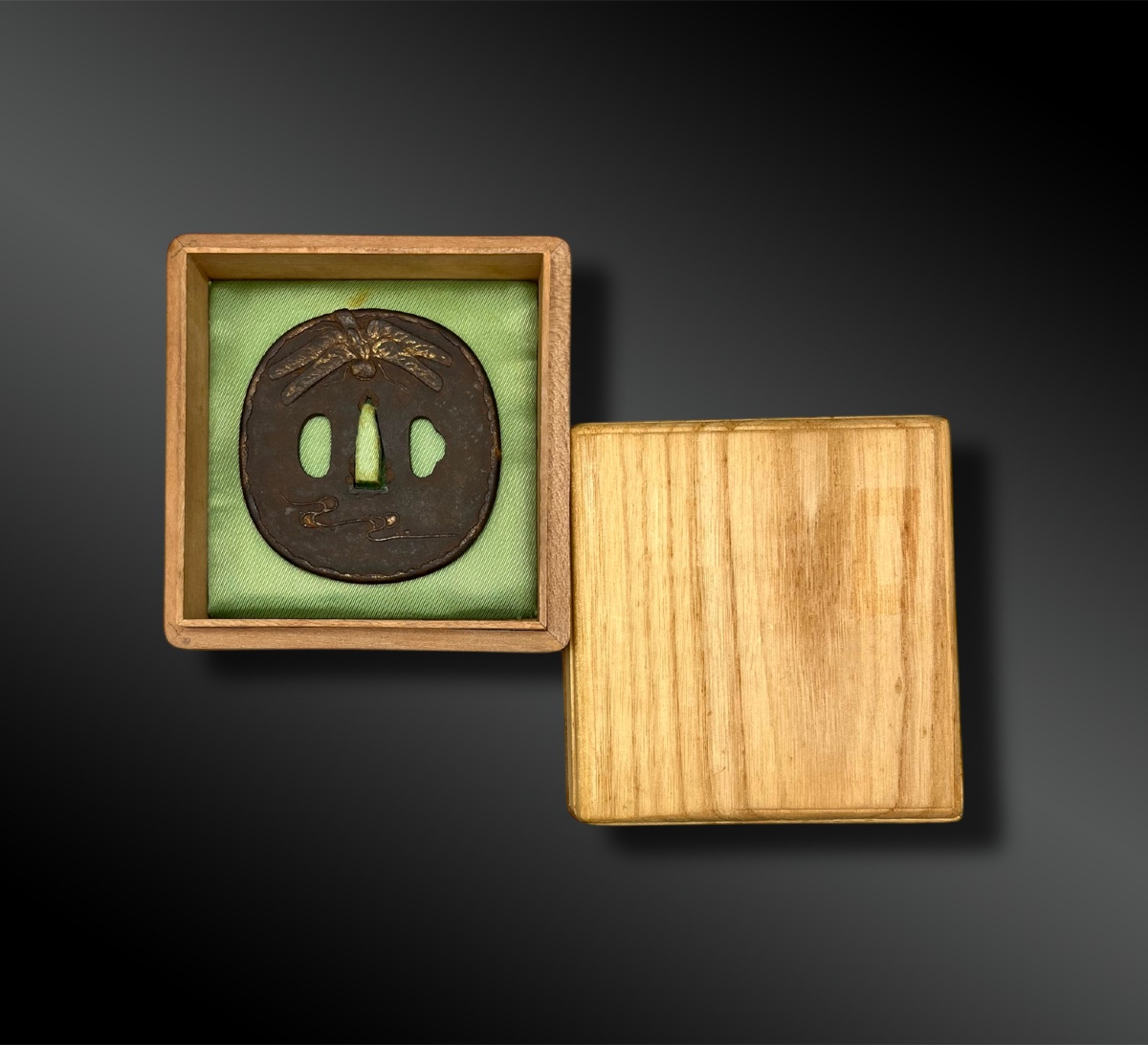 Tsuba Shin No Maru Gata - Japan - Edo Period (1603-1868)-photo-3
