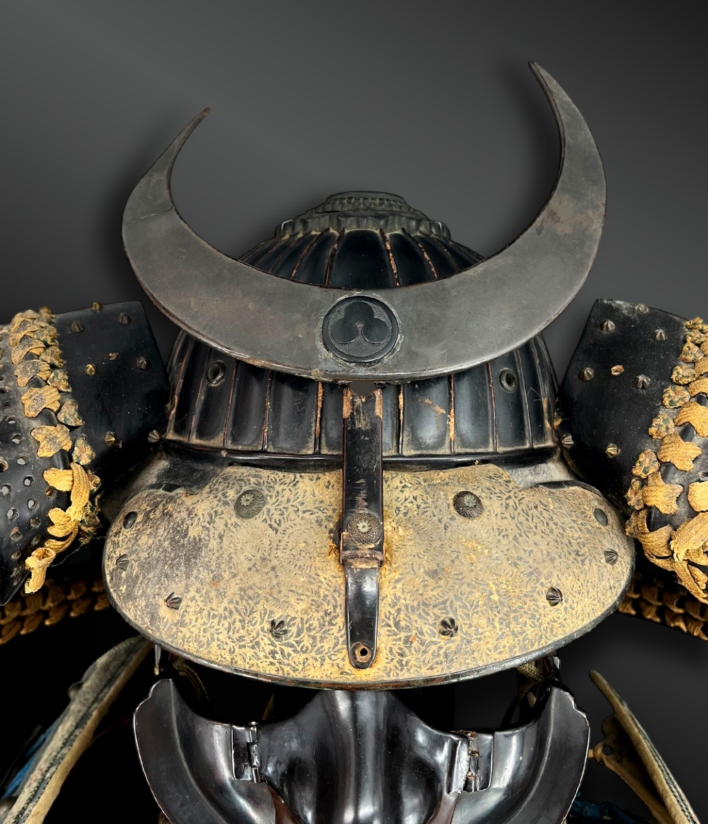 ARMURE complète de samuraï, école Iwaï - Japon - Période Edo (1603-1868) - XVIIème siècle-photo-3