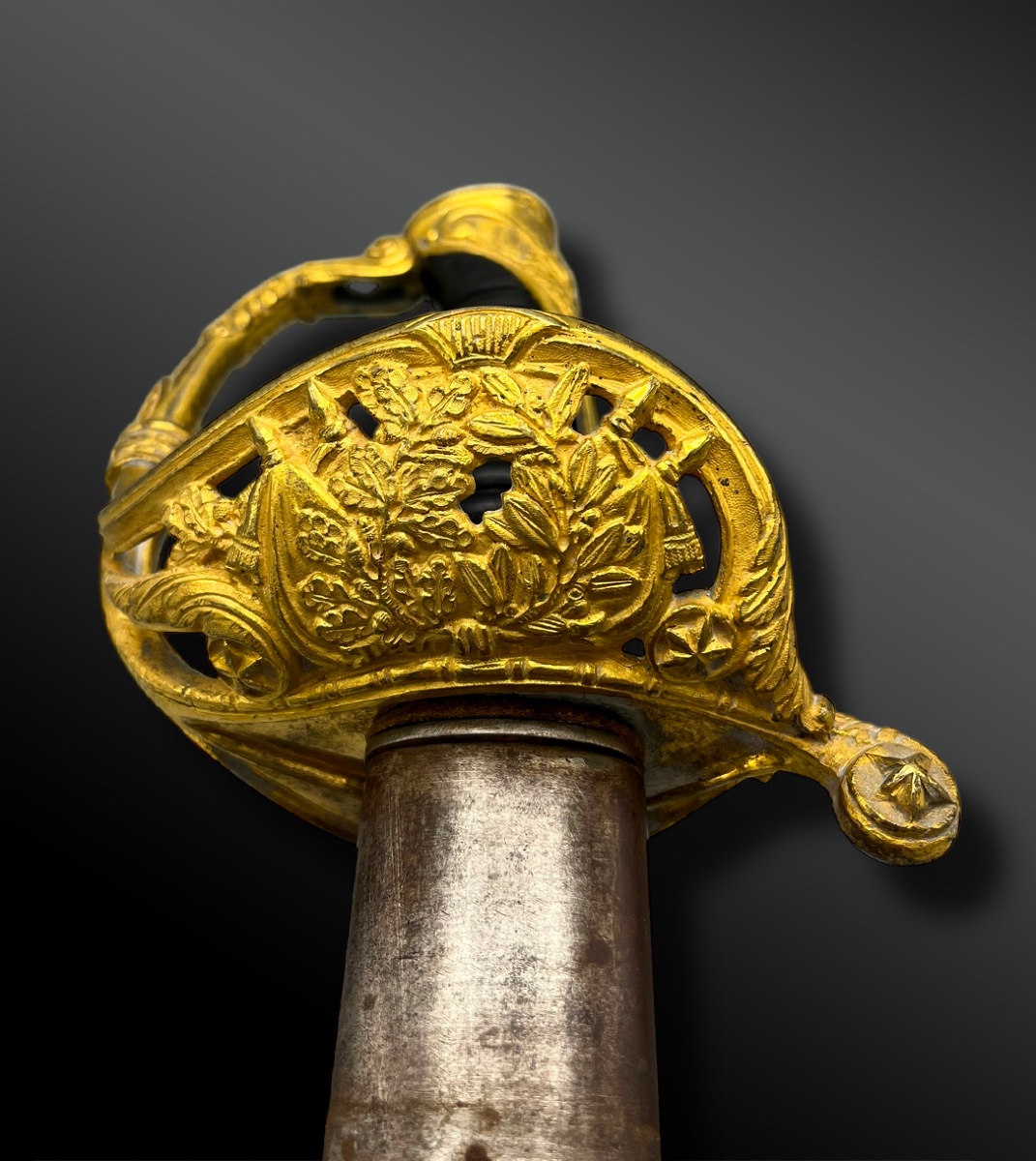 SABRE d’officiers des chasseurs de Vincennes, modèle 1838 - France - XIXème siècle-photo-3
