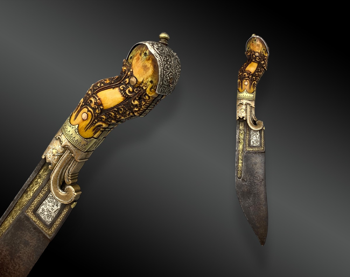 Pia Kaeta Ceylon Knife, 18th Century-photo-2