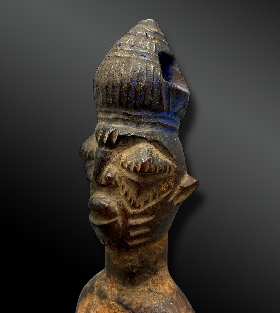 STATUETTE appelée Ibeji  - Culture Yoruba, Nigéria - Première moitié du XXème siècle-photo-3